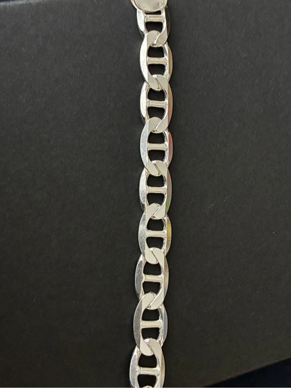 925 Sterling  Silver Chain 24” 7.7mm